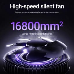 ACEFAST Qi2 25W Magnetic Cooling Fast Charging Wireless Charger For Gaming 2 in 1 Cooler Radiator Phone Adapter For iPhone 17 16