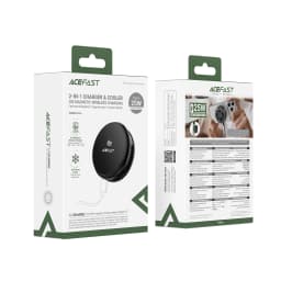 ACEFAST Qi2 25W Magnetic Cooling Fast Charging Wireless Charger For Gaming 2 in 1 Cooler Radiator Phone Adapter For iPhone 17 16