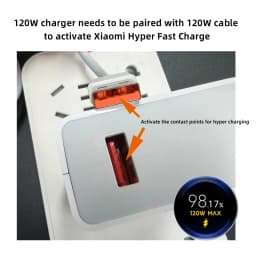 Original 120W 90W XIAOMI 17 Pro Max 14T 15 Ultra 13T 12T Redmi Note 13 Poco F8 F7 X7 M8 Pro Charger Turbo Fast Cargador US Plug