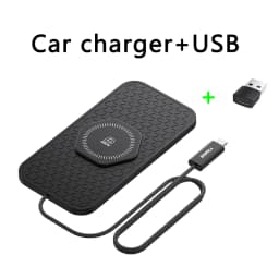 Bonola Silicone Wireless Charger Pad For Samsung S26/25/24/23 Anti Slip 25W Fast Wireless Charging For Car iPhone 17/16/15