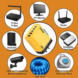 5 in 1 GaN Desktop Charger 240W Fast Charging Adapter 10A USB To TypeC Cable 3PD 2 USB Charger For IPhone 16 15pro Laptop 2026