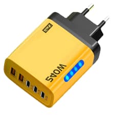 5 in 1 GaN Desktop Charger 240W Fast Charging Adapter 10A USB To TypeC Cable 3PD 2 USB Charger For IPhone 16 15pro Laptop 2026