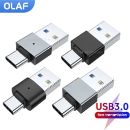 USB3.0 to Type C Male Adapter Fast Charging USBA Male to USB C Adapter Data Transfer For iphone 15 16 Samsung USB Type C Adapter