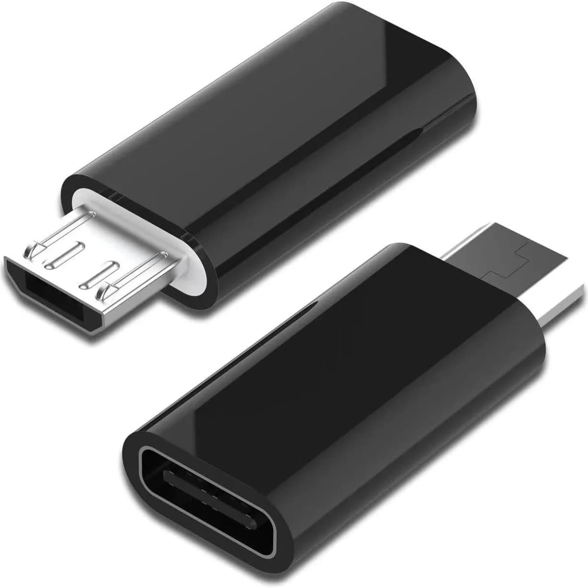 Mini Type C To Micro USB Android Charging Adapter Converter for Samsung Xiaomi Huawei Usbc To Microusb V8 Otg Sync Charger Jack