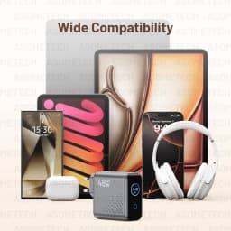 148W GaN Charger with Smart Display 140W PD3.1 USB Type C Fast Charge For Macbook Tablet Samsung iPhone 17 16 Laptop Phone