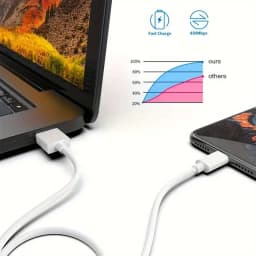 3pcs 1pcs for iPhone Charger Cable USB-L Data Cable USB A Charging Cable Suitable for iPhone 13 12 11 14