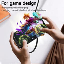 240W Bracket Adapter Type C Male To Type C Female Fast Charging Data Transfer Converter With Foldable Phone Holder Keychain