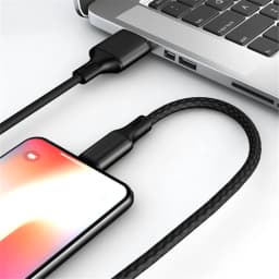 3PCS 20W USB Fast Charging Nylon Braided Cable For iPhone 11 12 13 14 Pro Max X XR XS Max SE Quick Charge USB-A Data Sync Cables