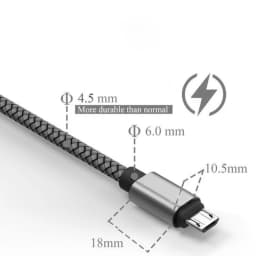 Short Micro USB Adaptive fast charger For Samsung Galaxy A3/A5/A7 2016 J3/J5/J7 2017 Quick Charge for samsung s6 s7 edge S3 S2