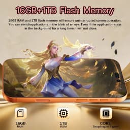 SURGAZE 2026 High Performance I18 Pro Max Smartphone 16GB+1TB 5000mAh 6.8Inch 5G Dual SIM Global Version Mobile Phone Arrival
