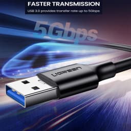 UGREEN USB C Cable 5Gbps USB3.0 Type-C 3A 18W for iPhone 17/16/15 iPad Samsung S26/25 M2 SSD NVME 5Gbps USB3.0 Data Cable 0.5/1M