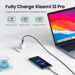 [2 Pack] UGREEN 3A USB Type C Cable 18W for iPhone 17/16 Samsung S26/25 Pixel 10/9 Charging USB-C 2.0 Data Cable 0.25/0.5/1/2/3M
