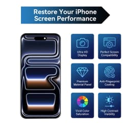 Incell For iPhone X XR XS XS Screen 11 12 13 Mini LCD For iPhone 14 Pantalla 15 Pro 16 Plus 17 Pro Max Display Replacement Parts