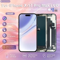 Incell For iPhone X XR XS XS Screen 11 12 13 Mini LCD For iPhone 14 Pantalla 15 Pro 16 Plus 17 Pro Max Display Replacement Parts