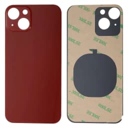 Back Glass For iPhone 13 Mini-13 Back Cover Glass Fast Replacement Housing Battery Cover Big Hole Rear Glass with Glue