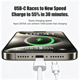 10PCS USB A Cable to USB C 120W Fast Charging Charger Cable Supports Fast Charging For iPhone 17 16 15 Samsung Huawei Xiaomi Etc