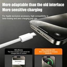 10PCS USB A Cable to USB C 120W Fast Charging Charger Cable Supports Fast Charging For iPhone 17 16 15 Samsung Huawei Xiaomi Etc