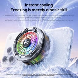 MEMO CX26 Magnetic / Clip AI Semiconductor Freeze Refrigeration Phone Cooler 12V/2.5A Digital Display Fast Cooling Fan Radiator