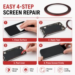 10M Double-Sided Tape For Mobile Phone Repair 2/3/5/10mm Self-Adhesive Foam Sticker For Touch Screen LCD Panel Cellphone Fix
