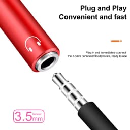 2in1 USBC To 3.5mm Headphone Jack Type C PD 10W Charge Audio Aux Adaptor for iPhone 15 For iPad Pro For Samsung Xiaomi Huawei