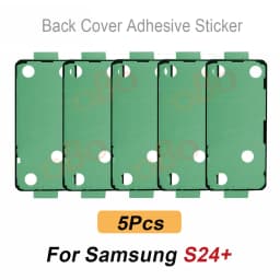 5Pcs Back Cover Adhesive Waterproof Seal Sticker for Samsung S23 S24 Plus FE Ultra Series Rear Housing Glue Repair Sticker
