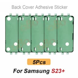5Pcs Back Cover Adhesive Waterproof Seal Sticker for Samsung S23 S24 Plus FE Ultra Series Rear Housing Glue Repair Sticker