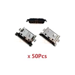 10-100Pcs Charging Port Dock Plug For Samsung A20 A30 A40 A50 A60 A70 A12 A32 A13 A23 A15 USB Charger Connector Socket Repair
