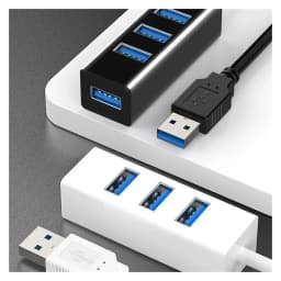 USB 3.0 4 Port Hub Splitter High Speed 120cm Cable Multi Port Expander for Desktop PC Laptop Flash Drive Mouse Keyboard