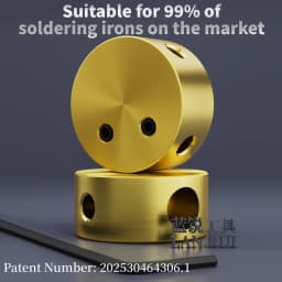 Lanrui D6 Mini Small Soldering Welding Station Fits 99% of Soldering Irons on Market for Phone Screen Cable Chip Soldering Tools