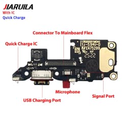 New USB Port Charger Dock Plug Connector Charging Board Microphone Flex Cable For Xiaomi Poco X6 X7 M6 F6 F7 Pro 4G 5G