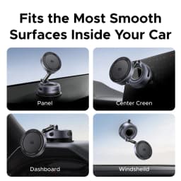UGREEN Qi2.2 25W Wireless Car Charger Nano-Gel Grip Vacuum Suction Mount Magnetic Phone Holder Fast Charging for iphone 17 16
