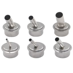 1pcs 45 degree bend nozzle BGA hot air gun straight nozzle hot air gun slant nozzle  for QUICK 861DW soldering station