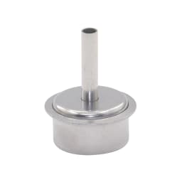 1pcs 45 degree bend nozzle BGA hot air gun straight nozzle hot air gun slant nozzle  for QUICK 861DW soldering station