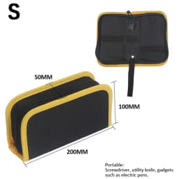 Multifunction Oxford Canvas Repair Tool Bag Hardware Screws Nails Organizer Soldering Iron Pouch Case Portable Travel Tools Bags