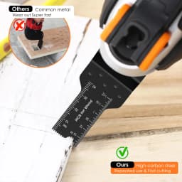88/56pcs Oscillating Saw Blade Carbon Steel Multitool Blade for Wood Metal Plastic Tail Cutting Tool Heavy-Duty Universal Knife