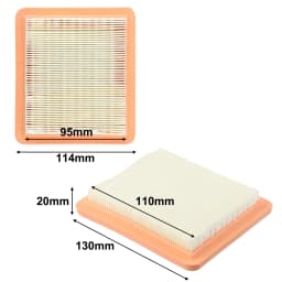 Air Filter For Honda GCV145/170/200 HRU19/HRN216/HRX217/HRG466 17211-Z8B-901 Garden Lawn Mower Parts Air Filter