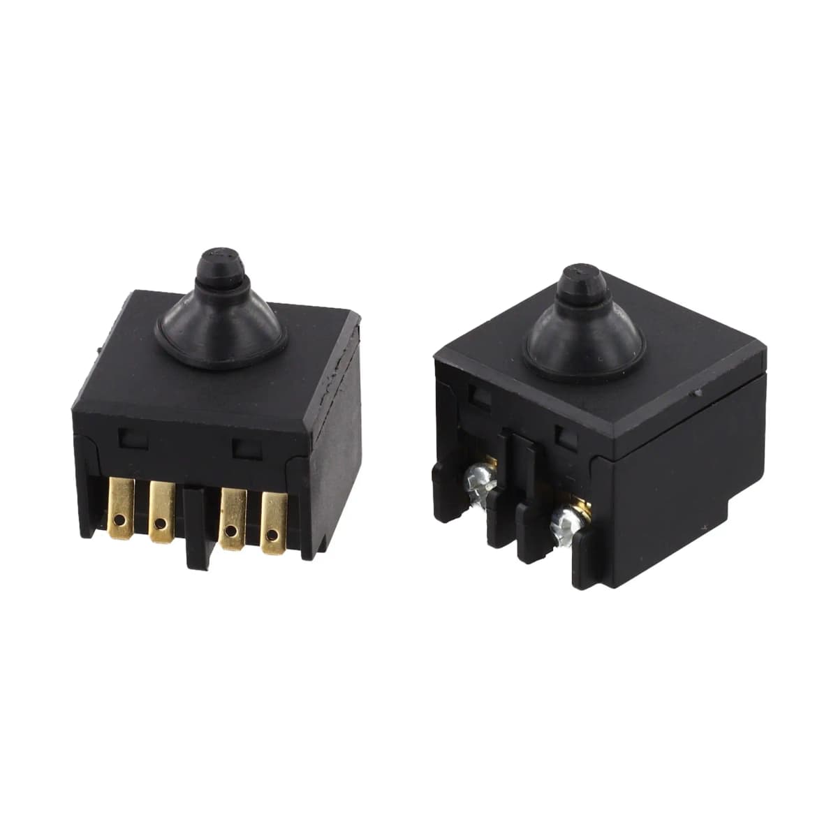 2pcs Angle Grinder Switch Replacement Parts Push Button Switches For 100 Polisher Angle Grinder Accessories Power Tool