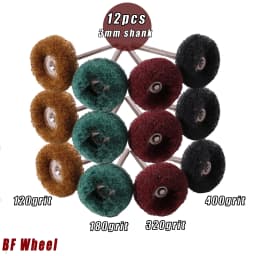 Polishing Buffing Wheel For Dremel Rotary Tool Accessories Cotton Wool Felt Jewelry Buffing Drill Kit