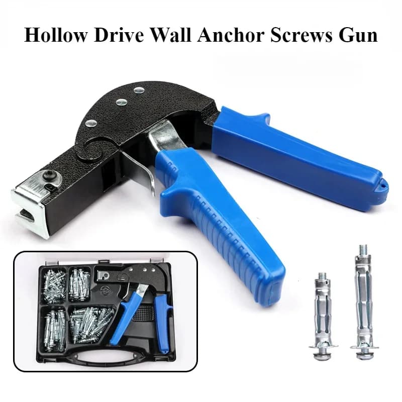 Hollow Drive Wall Anchor Screws Gun Hollow Wall Anchors Gun Plasterboard Fixing Gun Cheville Molly Bolt