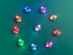 2PCS Super Brightness Key Button Lamp Wireless Led Lights 3-mode W Battery Diy Micro Scene Layout Illumination Materials Diorama