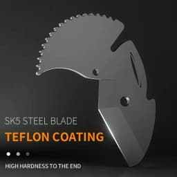 Heavy Duty PVC Cutter Aluminum Alloy Plastic Tube Cutting PPR PVC Pipe Tube Cutter Scissors with SK5 Steel Blade Hand Tool
