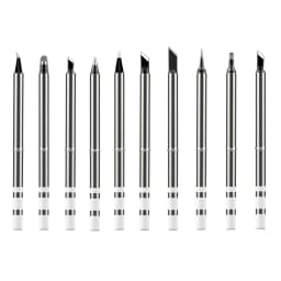 T65 FM65 Soldering Iron Tip for T65 HS01 GD300 T85 Replacement Heater Solder Compatible with SH series Not Applicable T12