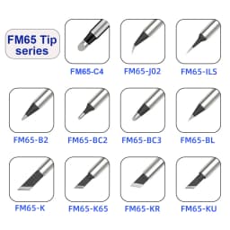 T65 FM65 Soldering Iron Tip for T65 HS01 GD300 T85 Replacement Heater Solder Compatible with SH series Not Applicable T12