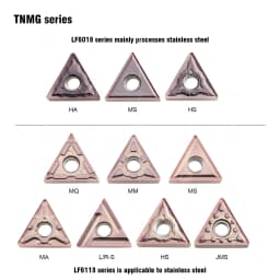 DESKAR 100% Original TNMG160404 TNMG160408 HS MQ JMS HA MA MS LF6018 Numerical Control Lathe Turning Cutter Insert Cutting Tool