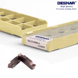 DESKAR 100% Original MGGN150 MGGN200 MGGN250 MGGN300 MGGN400 MGGN500 R L /JM LF6018 Stainless Steel Oblique Groove Cutting Blade