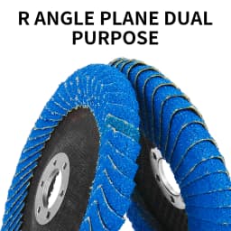 NuoDun 4/4.5/5Inch Abrasive Flap Wheel Polishing Flap Disc for Angle Grinder Metal Aluminum Stainless Steel Sharpening Deburring