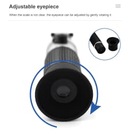 3 in 1 Handheld Honey Refractometer 58-90% Brix Sugar Concentration Meter 38-43% Baume Degrees 12-27% Water Contents Test
