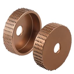 Round Wood Angle Grinding Wheel Sanding Carving Rotary Tool Abrasive Disc 75mm Angle Grinder Rasp Wheel Tungsten Carbide Coating