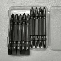 Screwdriver Bits Set 65mm PH2 Anti-slip with Magnetic 1/4" Hex Shank Fits Hand Electric Drill Driver Hand Tools