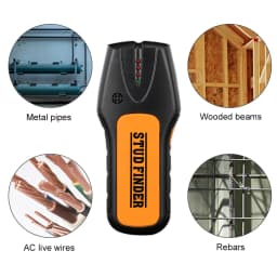 Wall-mounted Metal Detector Wall Scanner Suitable for Detecting Metal and Non-metal AC Wiring Sensors with Audible Alarm